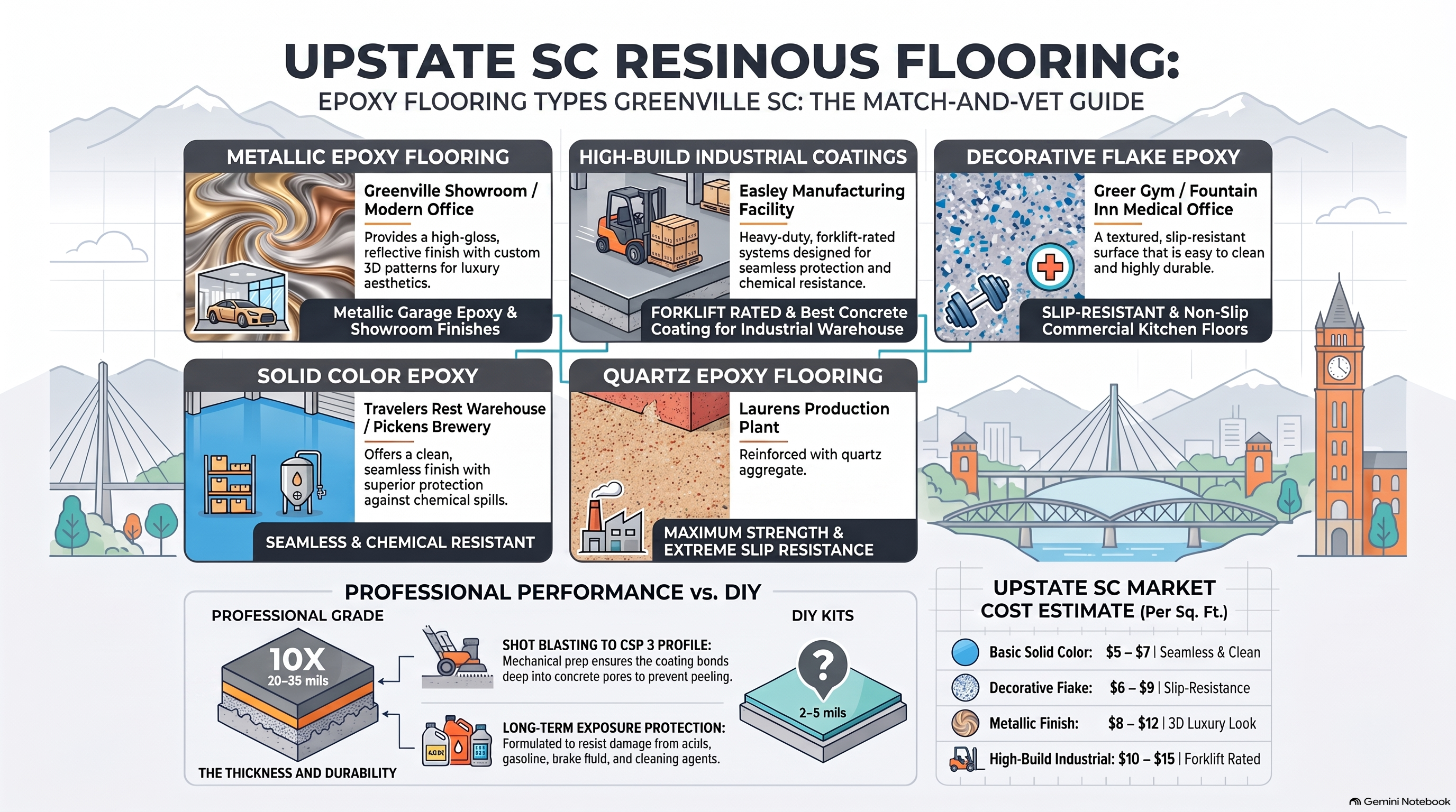 Upstate Sc Resinous Flooring Guide