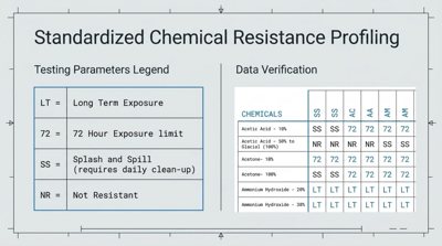 Chemical Resistance Profiling: How to Read the Ratings