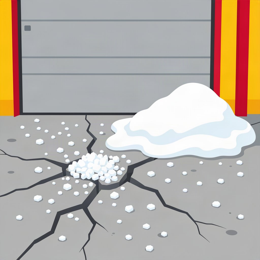Road Salt Damage to Garage Floors — Grand Rapids Guide
