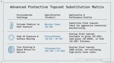 Topcoat Selection: Novolac, Polyurethane or Polyaspartic